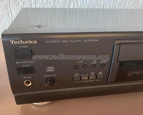 Compact Disc Player SL-PS 740A; Technics brand (ID = 2815884) R-Player