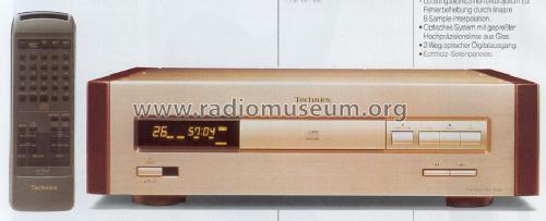 Compact Disc Player SL-Z1000; Technics brand (ID = 1261329) R-Player