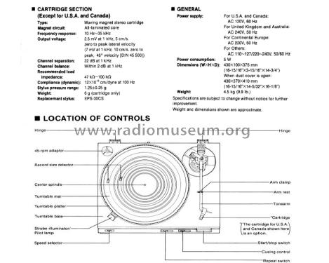 Direct Drive Automatic Turntable System SL-DD33; Technics brand (ID = 1672905) R-Player