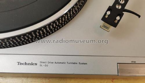 Direct Drive Automatic Turntable System SL-D2; Technics brand (ID = 2820485) R-Player