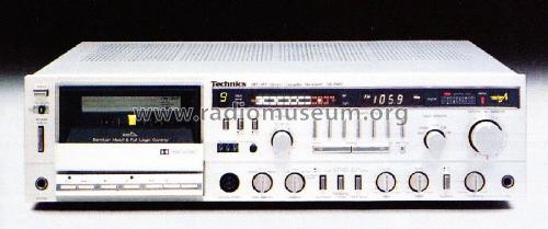 FM/AM Stereo Cassette Receiver SA-R40; Technics brand (ID = 2810921) Radio