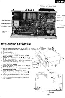 FM/AM Stereo Receiver SA-103; Technics brand (ID = 1962481) Radio