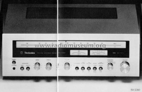 FM/AM Stereo Receiver SA-5360; Technics brand (ID = 663659) Radio
