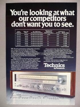 FM/AM Stereo Receiver SA-5570; Technics brand (ID = 2099592) Radio