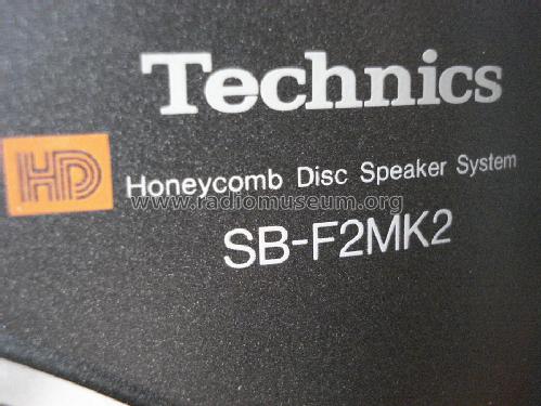 Honeycomb Disc Speaker System SB-F2MK2; Technics brand (ID = 1519996) Speaker-P