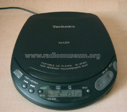 Portable CD Player SL-XP160; Technics brand (ID = 1173314) R-Player