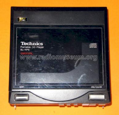 Portable CD Player SL-XP5 R-Player Technics brand, build 1985