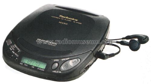 Portable CD Player SL-XP 290; Technics brand (ID = 2046849) Sonido-V