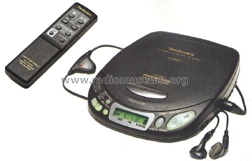 Portable CD Player SL-XP 490; Technics brand (ID = 2046848) Reg-Riprod