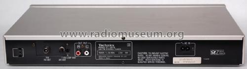 Quartz Synthesizer AM / FM Stereo Tuner ST-G570; Technics brand (ID = 2085079) Radio