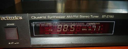 Quartz Synthesizer AM/FM Tuner ST-Z780; Technics brand (ID = 1643685) Radio