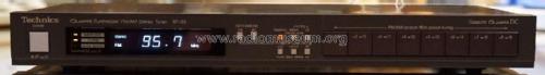 Quartz Synthesizer FM/AM Stereo Tuner ST-G5; Technics brand (ID = 2498023) Radio