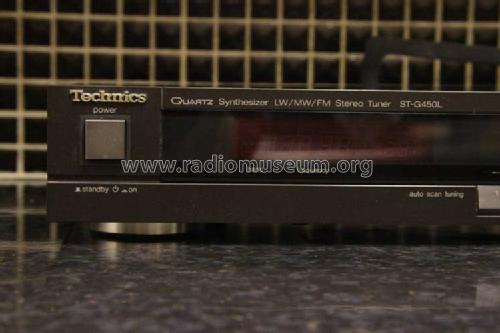 Quartz Synthesizer LW/AM/FM Stereo Tuner ST-G450L; Technics brand (ID = 1689499) Radio