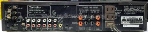 Quartz Synthesizer AM/FM Stereo Receiver SA-370; Technics brand (ID = 2705335) Radio