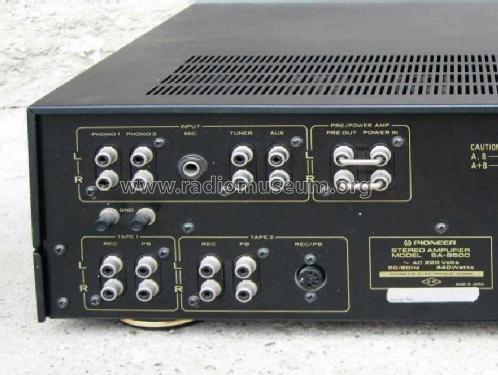 Stereo Amplifier SA-8500; Pioneer Corporation; (ID = 1178515) Ampl/Mixer