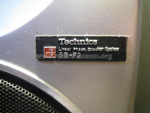 SB-F2; Technics brand (ID = 1662013) Speaker-P