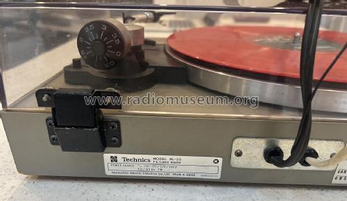 SL-20; Technics brand (ID = 2877339) Reg-Riprod