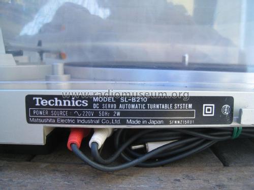 SL-B210; Technics brand (ID = 2088823) R-Player