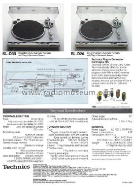 SL-D20; Technics brand (ID = 1651770) R-Player