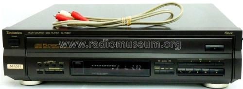 Multi Compact Disc Player SL-PD807; Technics brand (ID = 2424036) Enrég.-R