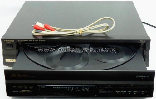 Multi Compact Disc Player SL-PD807; Technics brand (ID = 2424037) Ton-Bild
