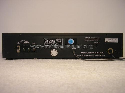 FM/AM Stereo Tuner ST-8011K-E; Technics brand (ID = 1979375) Radio