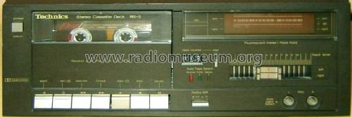 Stereo Cassette Deck RS-5; Technics brand (ID = 1173424) R-Player