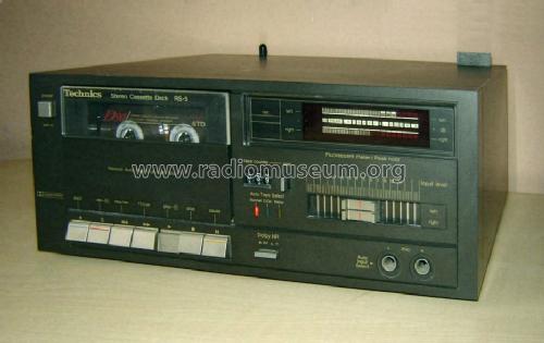 Stereo Cassette Deck RS-5; Technics brand (ID = 1173432) R-Player