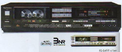 Stereo Cassette Deck RS-B49R; Technics brand (ID = 659983) Enrég.-R