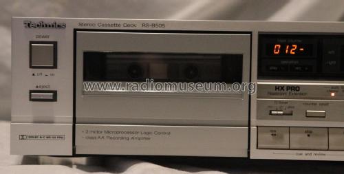 Stereo Cassette Deck RS-B505; Technics brand (ID = 2066088) R-Player