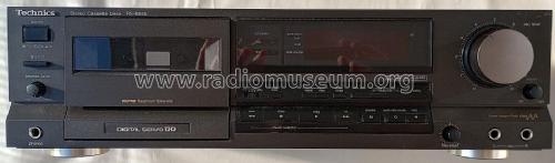 Stereo Cassette Deck RS-B555; Technics brand (ID = 2852482) R-Player