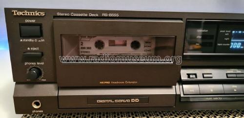 Stereo Cassette Deck RS-B555; Technics brand (ID = 2852522) R-Player