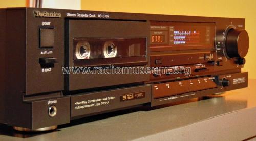 Stereo Cassette Deck RS-B705; Technics brand (ID = 2852322) Sonido-V