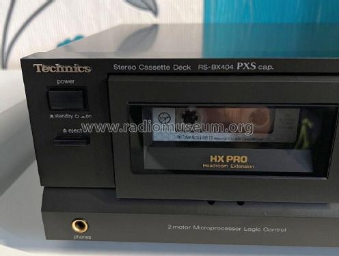Stereo Cassette Deck RS-BX404; Technics brand (ID = 2852539) R-Player