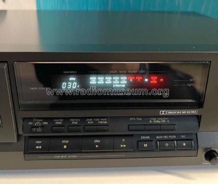 Stereo Cassette Deck RS-BX404; Technics brand (ID = 2852541) R-Player