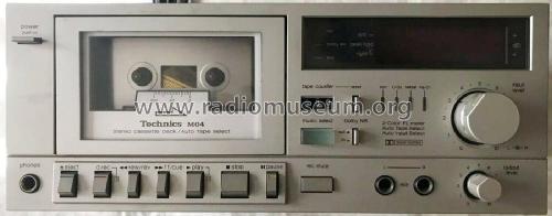 Stereo Cassette Deck RS-M04; Technics brand (ID = 2490691) R-Player