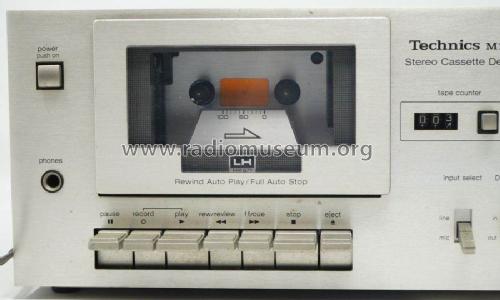Stereo Cassette Deck RS-M18; Technics brand (ID = 2332181) R-Player