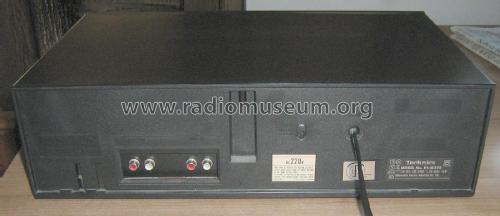 Stereo Cassette Deck RS-M222; Technics brand (ID = 2715062) Reg-Riprod