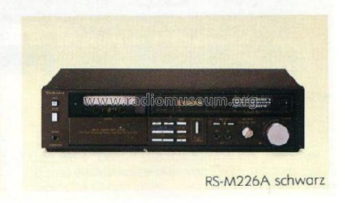 Stereo Cassette Deck RS-M226A; Technics brand (ID = 659901) R-Player