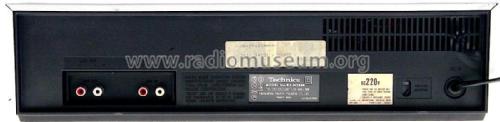 Stereo Cassette Deck RS-M258R; Technics brand (ID = 2490221) R-Player