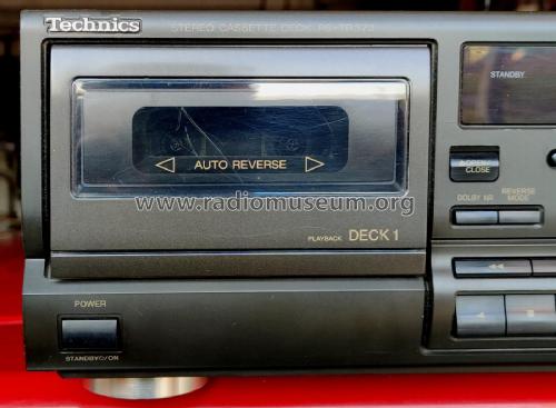 Stereo Cassette Deck RS-TR 373; Technics brand (ID = 2622518) Sonido-V