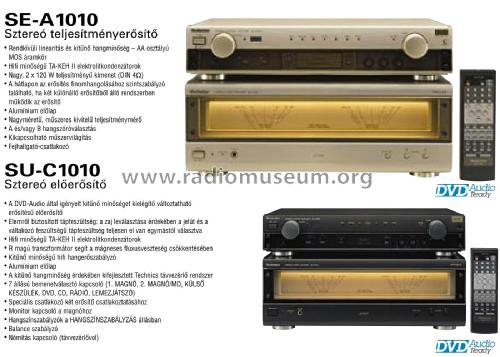Stereo Control Amplifier SU-C1010; Technics brand (ID = 2080358) Ampl/Mixer
