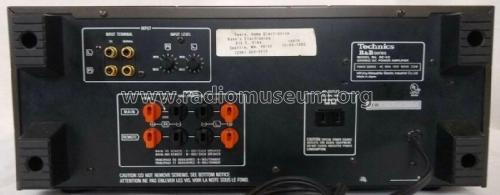 Stereo DC Power Amplifier SE-A5; Technics brand (ID = 2490022) Ampl/Mixer