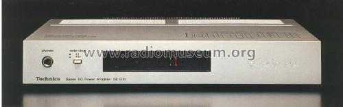 Stereo DC Power Amplifier SE-C01; Technics brand (ID = 2087741) Ampl/Mixer