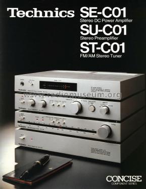 Stereo DC Power Amplifier SE-C01; Technics brand (ID = 2087743) Ampl/Mixer