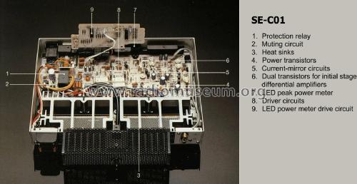 Stereo DC Power Amplifier SE-C01; Technics brand (ID = 2087746) Ampl/Mixer