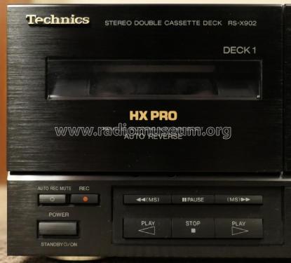 Stereo Double Cassette Deck RS-X902; Technics brand (ID = 2059373) R-Player