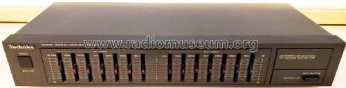 Stereo Frequency Equalizer SH-8017; Technics brand (ID = 2492132) Ampl/Mixer