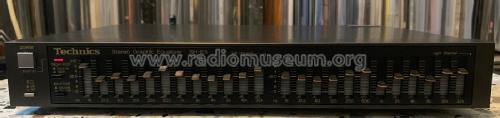 Stereo Graphic Equalizer SH-E5; Technics brand (ID = 2428062) Ampl/Mixer