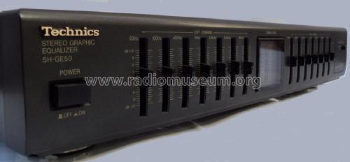 Stereo Graphic Equalizer SH-GE50; Technics brand (ID = 1954155) Ampl/Mixer
